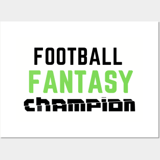 FOOTBALL FANTASY CHAMPION Posters and Art